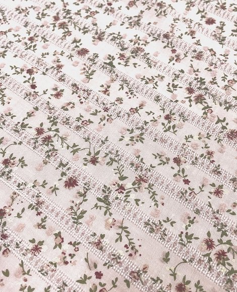 Сорочка ришелье пудра